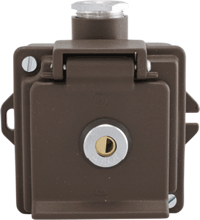 LOCKING SOCKET OUTLET 16A, 250V, IP44 - Image 2