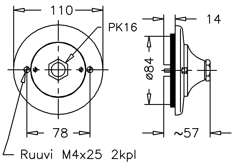 HANG-UP COVER 2.5mm² 400V IP44 - Image 2