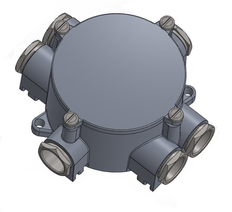 JUNCTION BOX 6mm² 690V IP67 round - Image 5