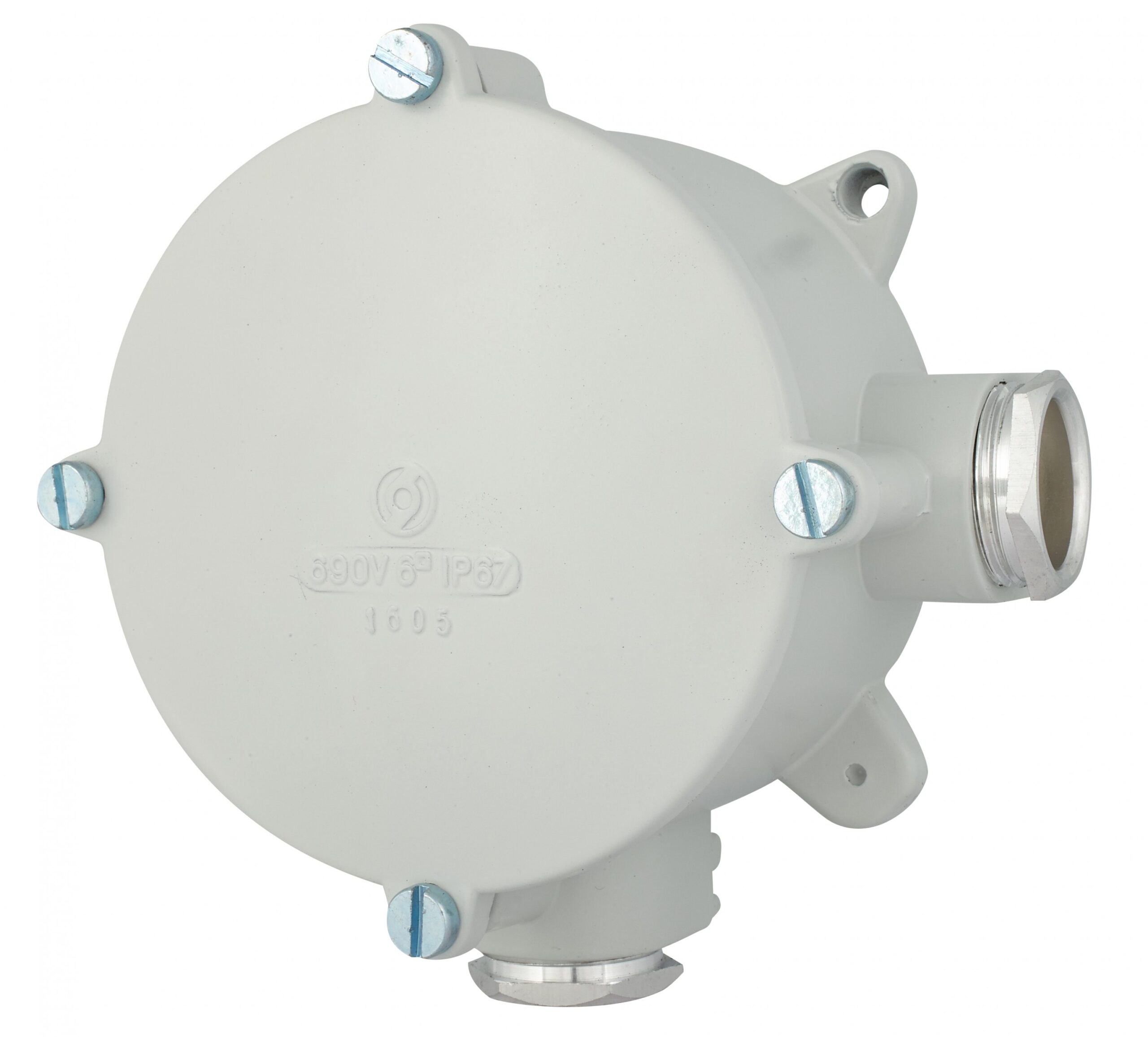JUNCTION BOX 6mm² 690V IP67 round - Image 3