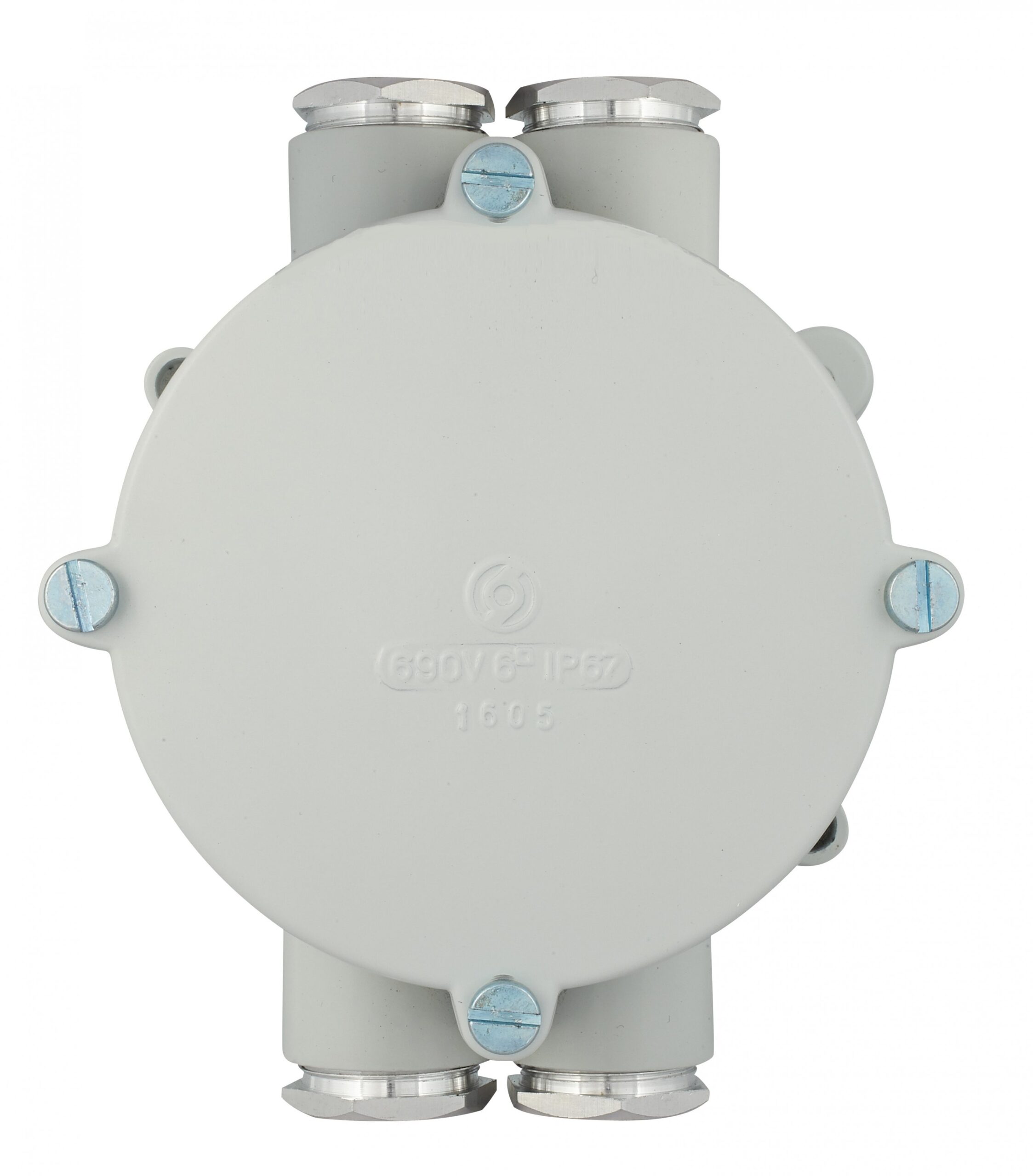 JUNCTION BOX 6mm² 690V IP67 round - Image 2