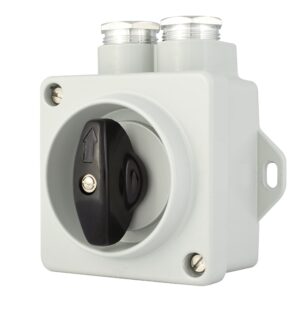 ROTARY SWITCH, 2-POLE,16A, 250V, IP67