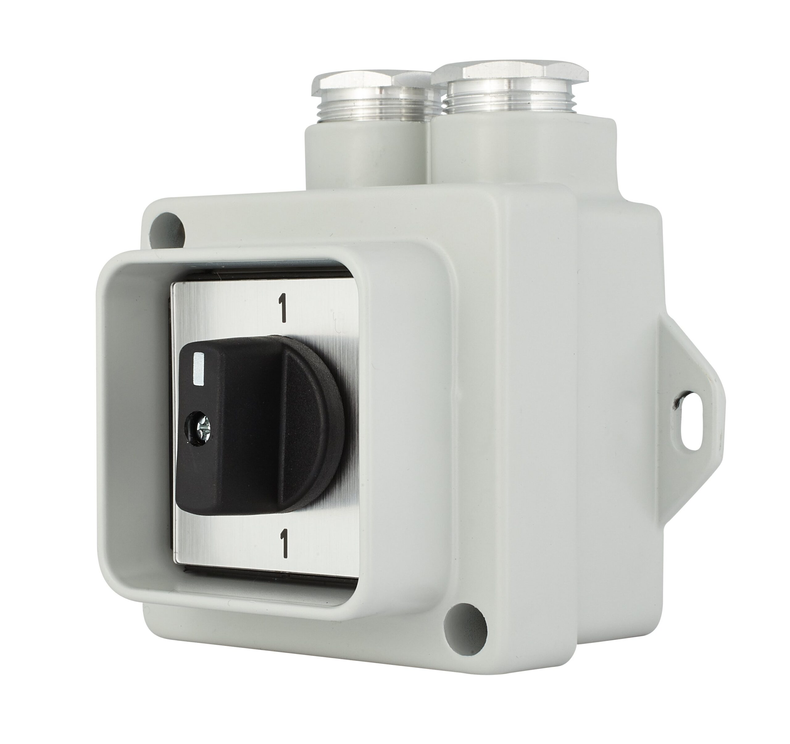 ROTARY SWITCH, 2-POLE CHANGE-OVER, 10A, 250V, IP67