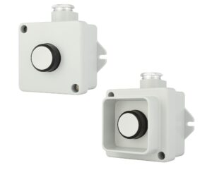 PUSHBUTTON 240V/1A IP67 NO+NC