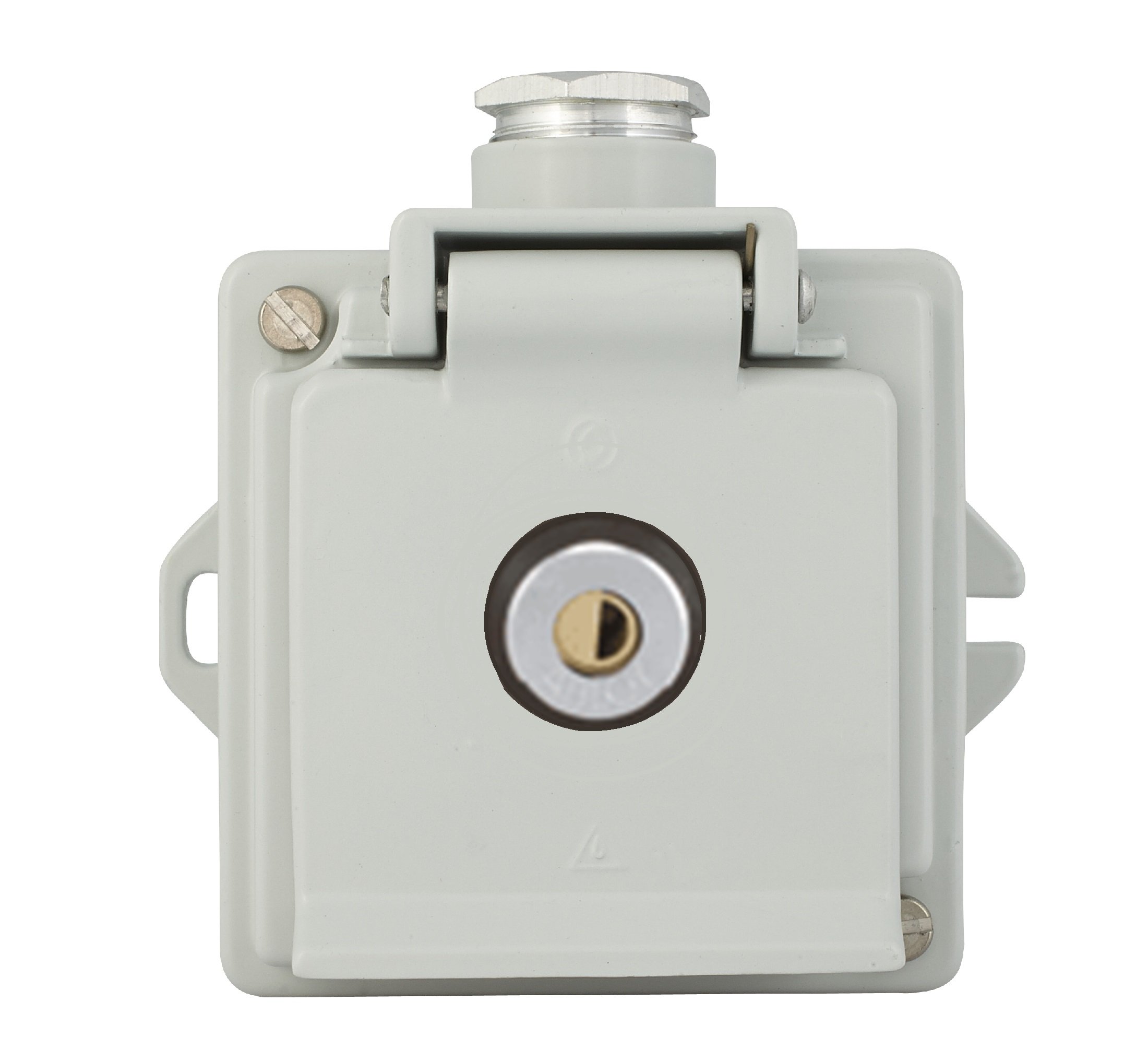 LOCKING SOCKET OUTLET 16A, 250V, IP44