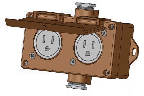FOREIGN SOCKET-OUTLETS, 13–16A, 125–250V, IP44 - Image 2