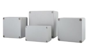 Enclosures in Aluminium and Stainless Steel